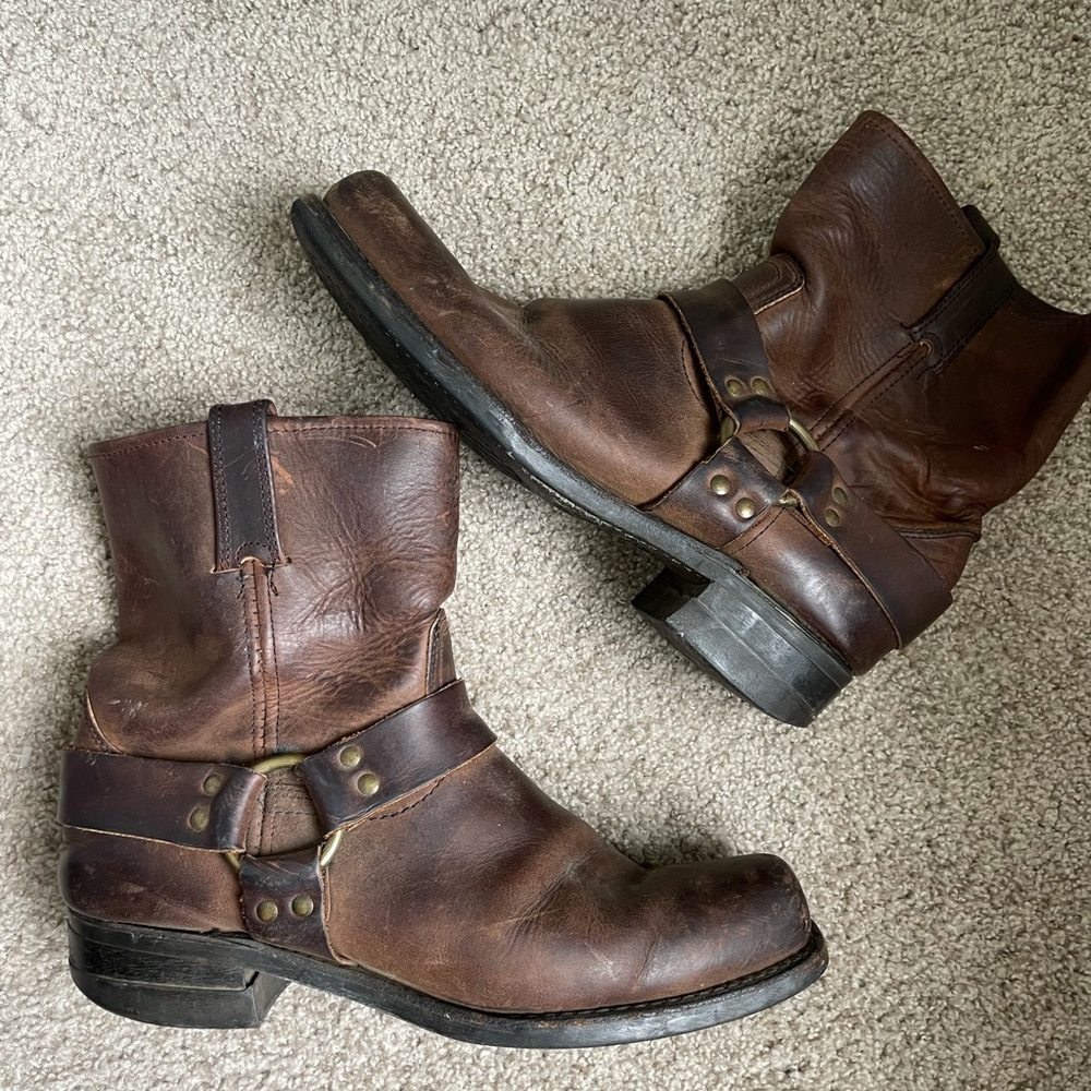 Frye Men’s Conway Harness Boots Size 12